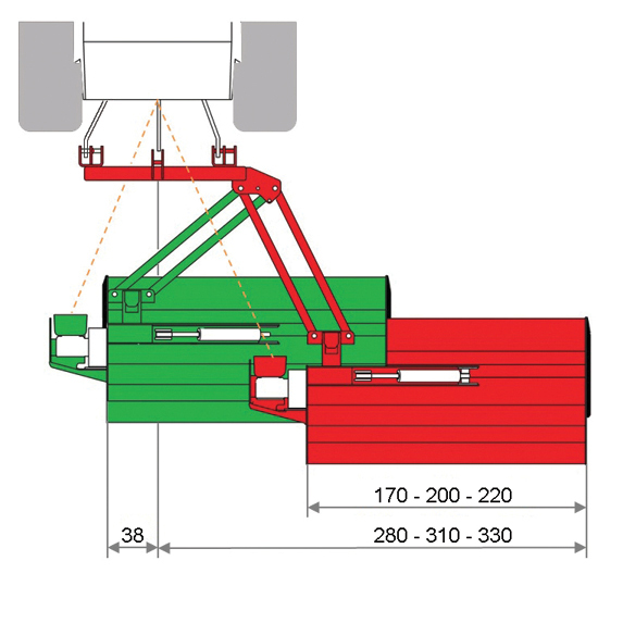 accessories - Side flail mower MB profi LW